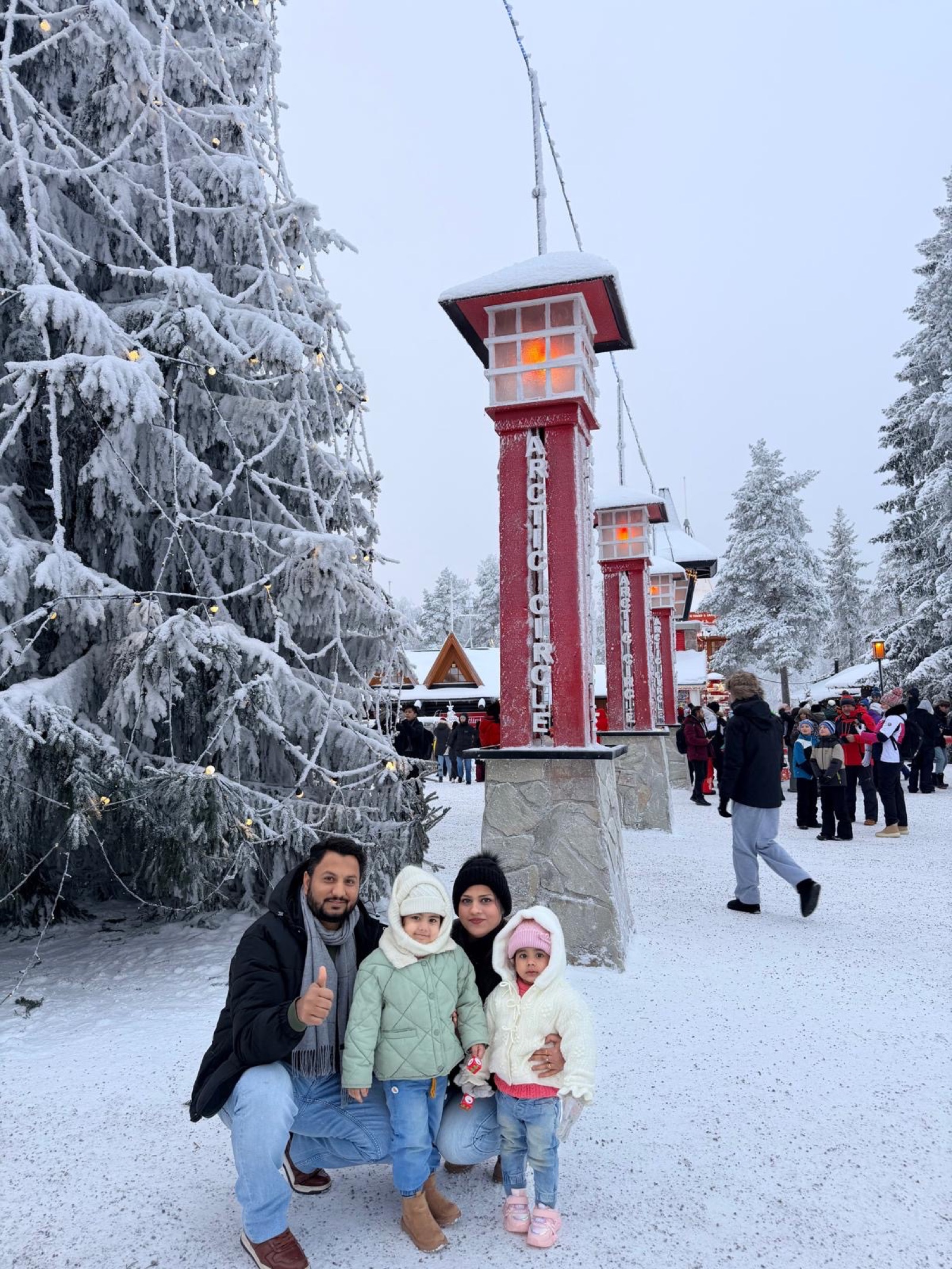 Santa Claus Village Arctic Circle tour from Rovaniemi Finland